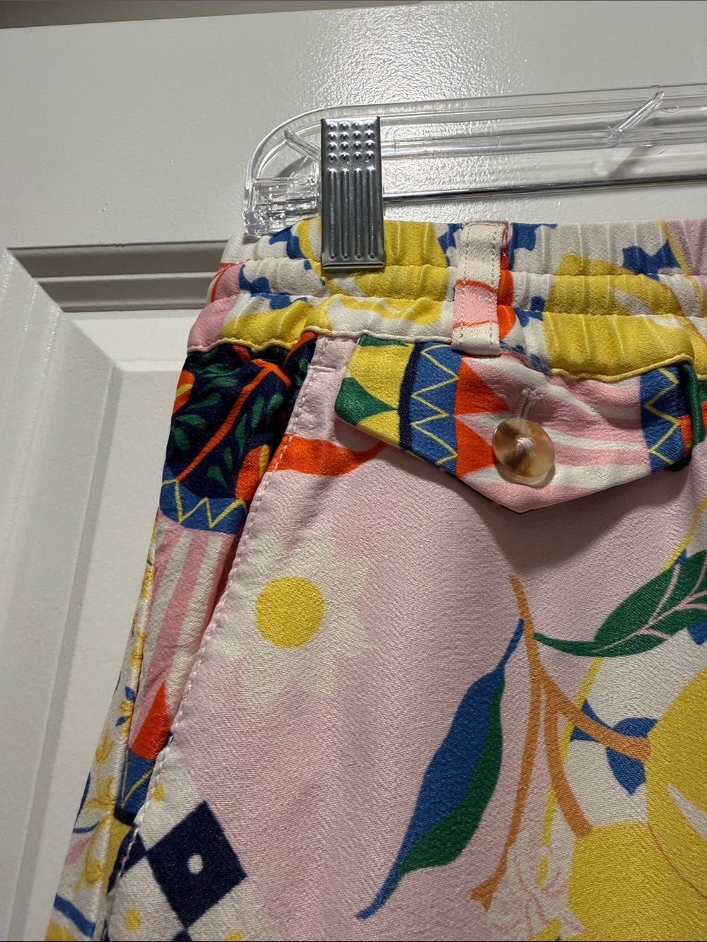 MAEVE Print Wide Leg Pant - Picture 5 of 8